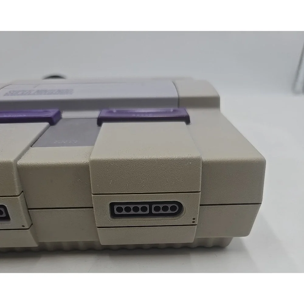 SNES Super Nintendo‎ System Original Console Wired Retro Controllers 90's TESTED